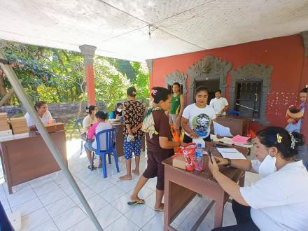 Kegiatan Posyandu Dusun Kertakawat Desa Banyupoh